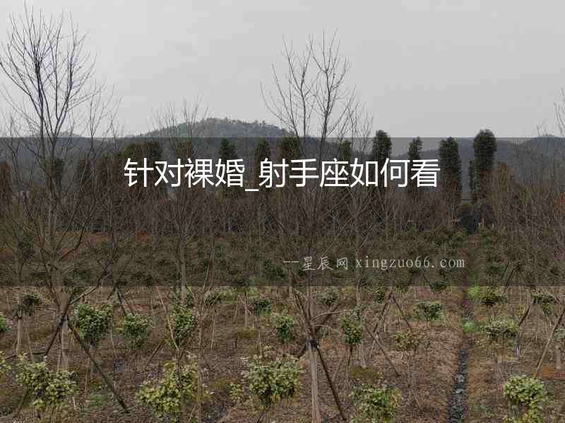 針對裸婚_射手座如何看