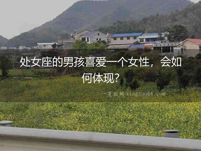 處女座的男孩喜愛一個女性，會如何體現？