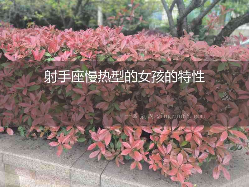 射手座慢熱型的女孩的特性