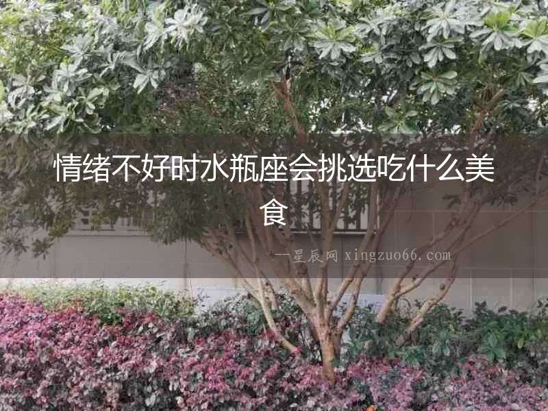 情緒不好時水瓶座會挑選吃什么美食