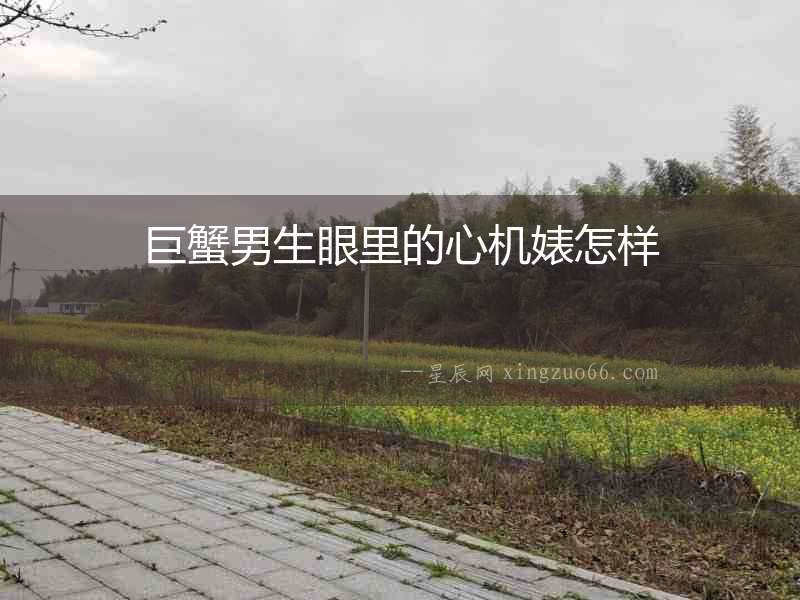 巨蟹男生眼里的心機婊怎樣
