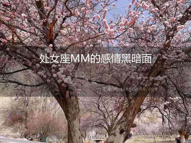 處女座MM的感情黑暗面