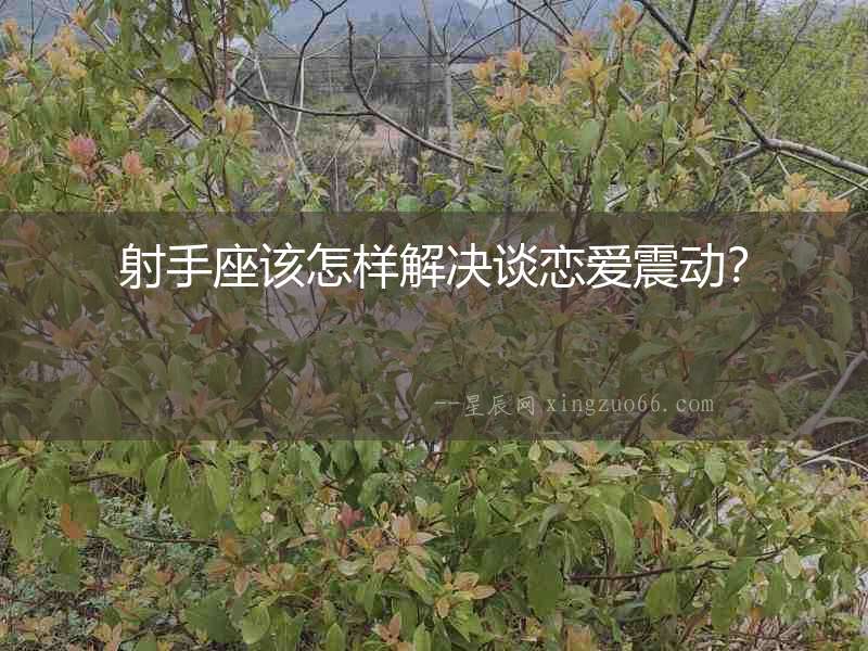 射手座該怎樣解決談戀愛震動？