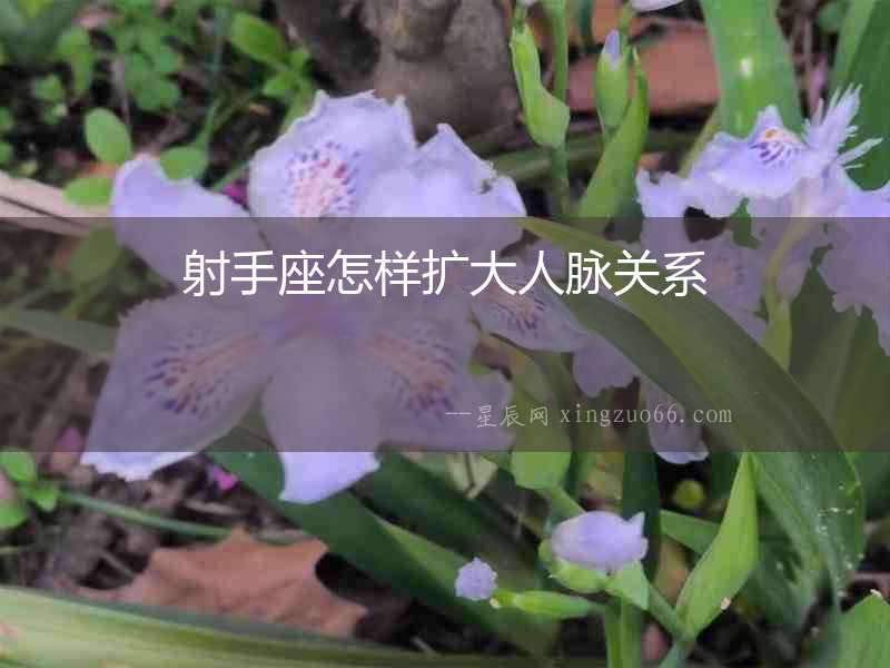 射手座怎樣擴大人脈關系