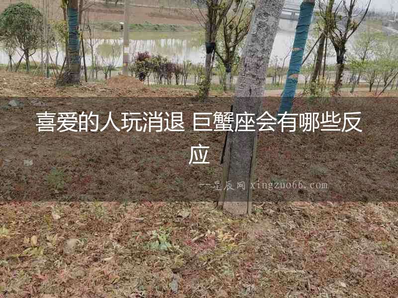 喜愛的人玩消退 巨蟹座會有哪些反應