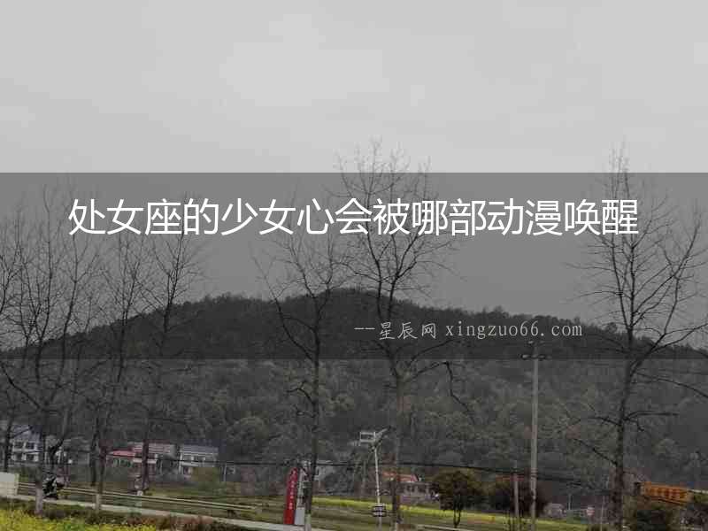 處女座的少女心會被哪部動漫喚醒