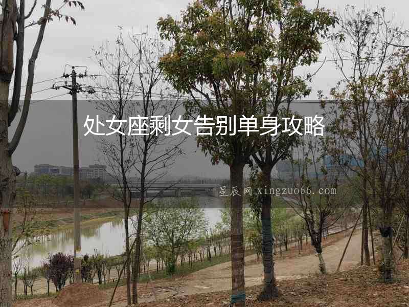 處女座剩女告別單身攻略