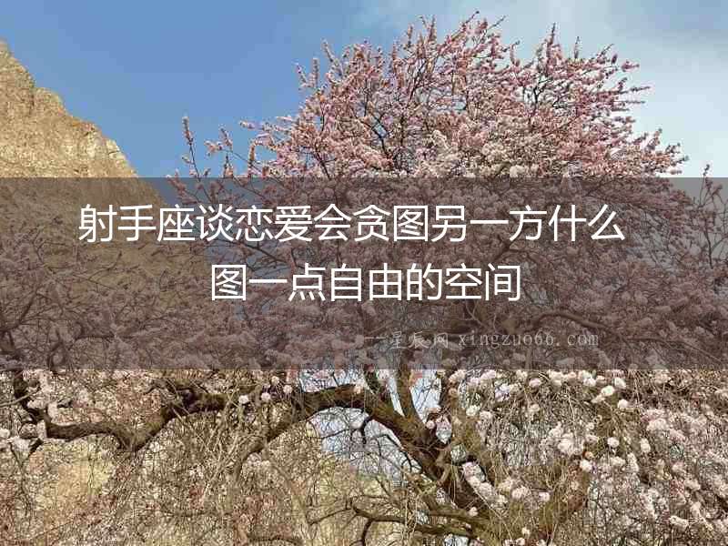 射手座談戀愛會貪圖另一方什么  圖一點自由的空間
