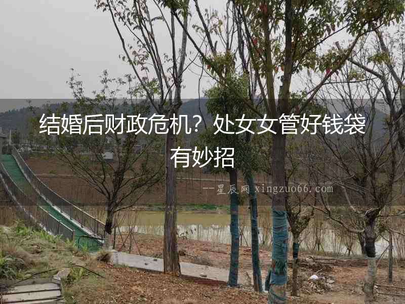 結婚后財政危機？處女女管好錢袋有妙招
