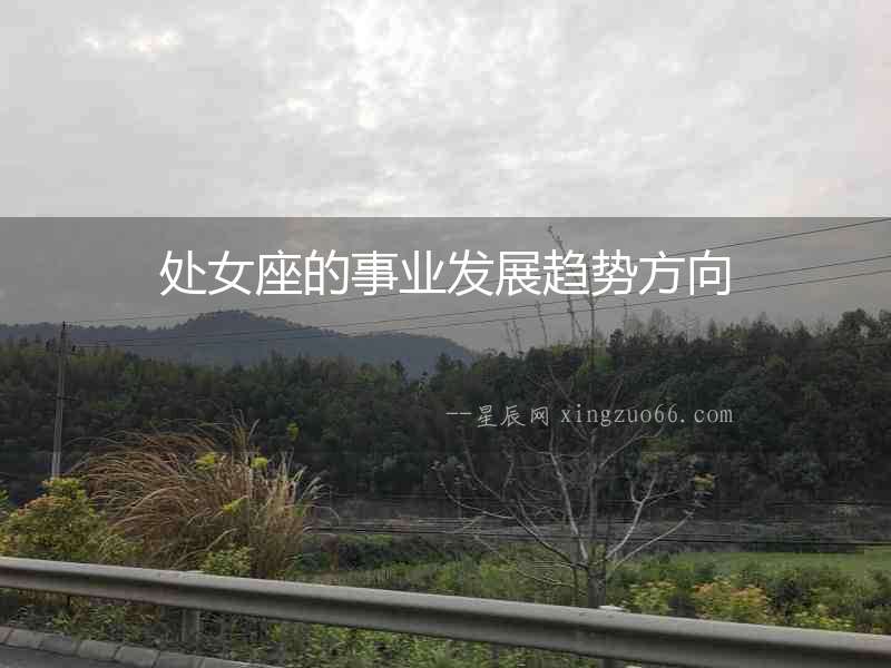 處女座的事業(yè)發(fā)展趨勢(shì)方向