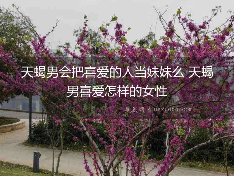 天蝎男會(huì)把喜愛(ài)的人當(dāng)妹妹么 天蝎男喜愛(ài)怎樣的女性