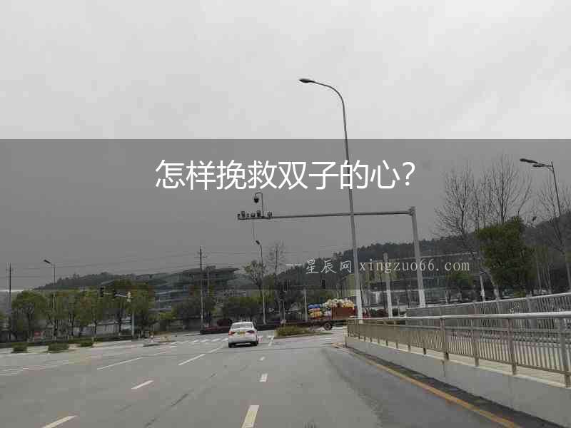 怎樣挽救雙子的心？