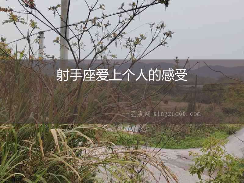 射手座愛(ài)上個(gè)人的感受