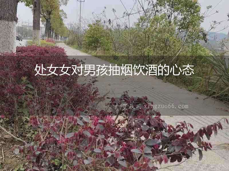 處女女對男孩抽煙飲酒的心態