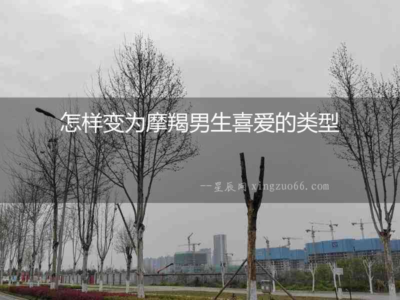 怎樣變為摩羯男生喜愛的類型