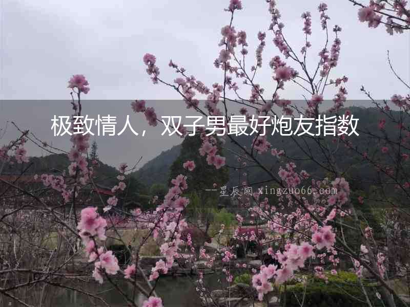 極致情人，雙子男最好炮友指數
