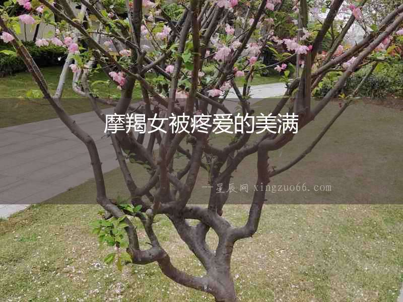 摩羯女被疼愛的美滿