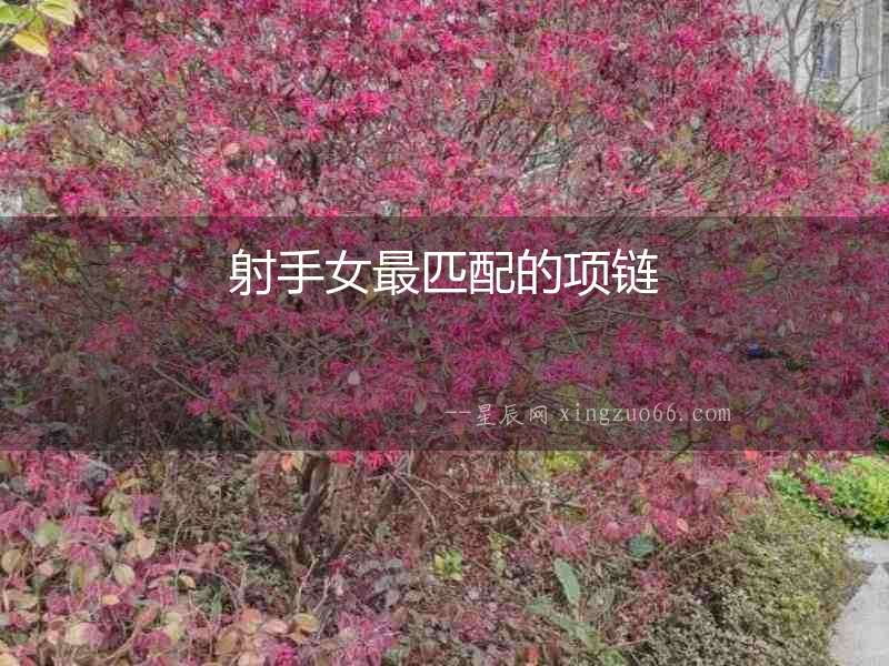 射手女最匹配的項(xiàng)鏈