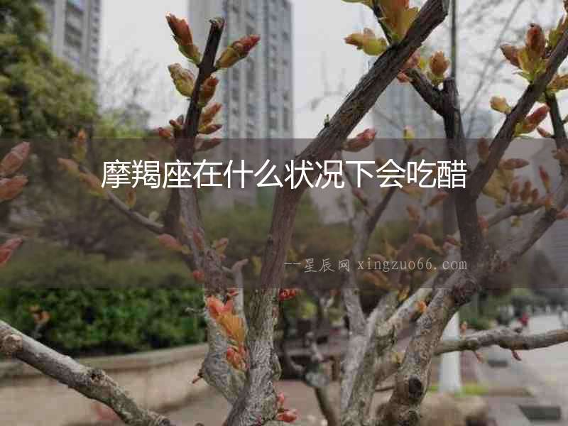 摩羯座在什么狀況下會(huì)吃醋