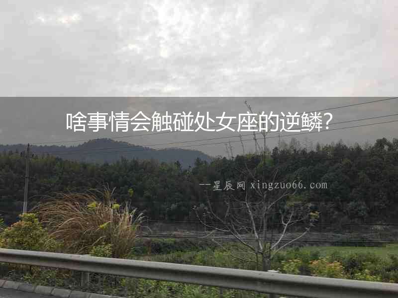 啥事情會觸碰處女座的逆鱗？