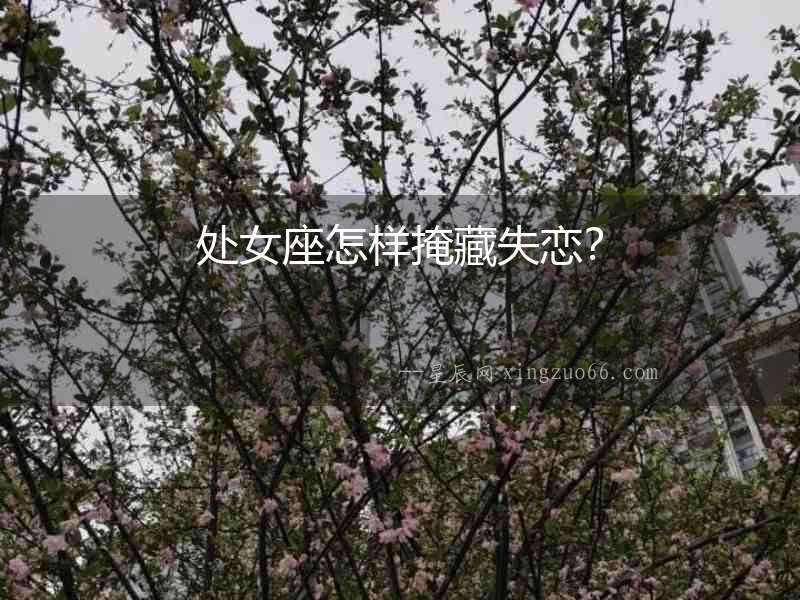 處女座怎樣掩藏失戀？