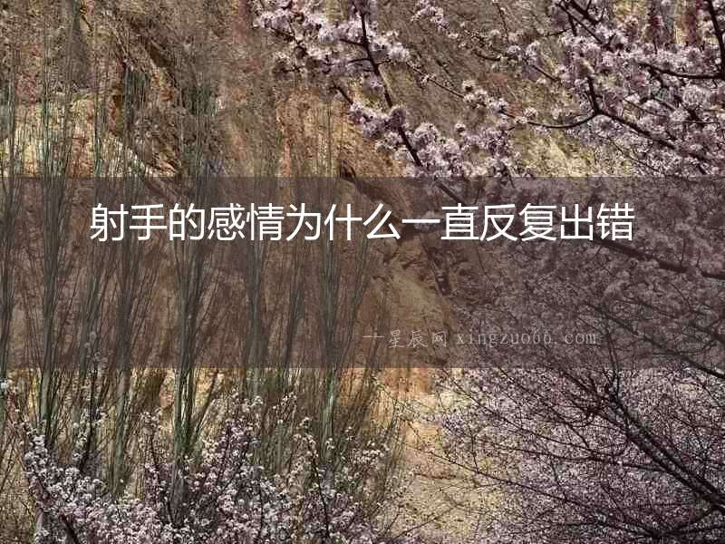射手的感情為什么一直反復出錯