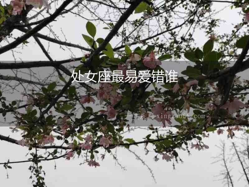 處女座最易愛錯誰