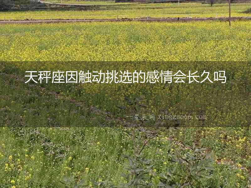 天秤座因觸動(dòng)挑選的感情會(huì)長(zhǎng)久嗎
