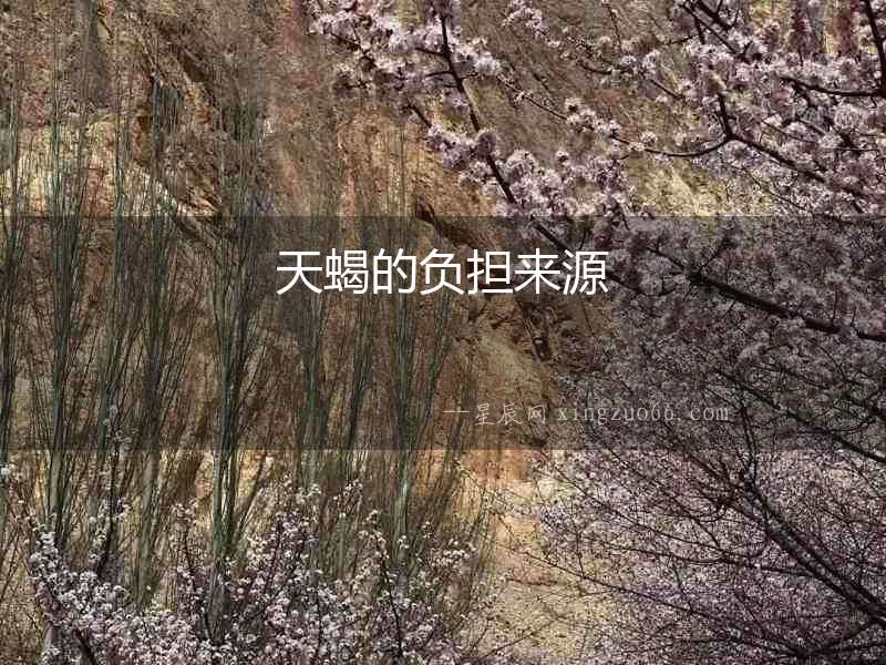 天蝎的負擔來源