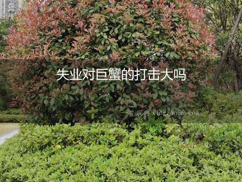 失業對巨蟹的打擊大嗎