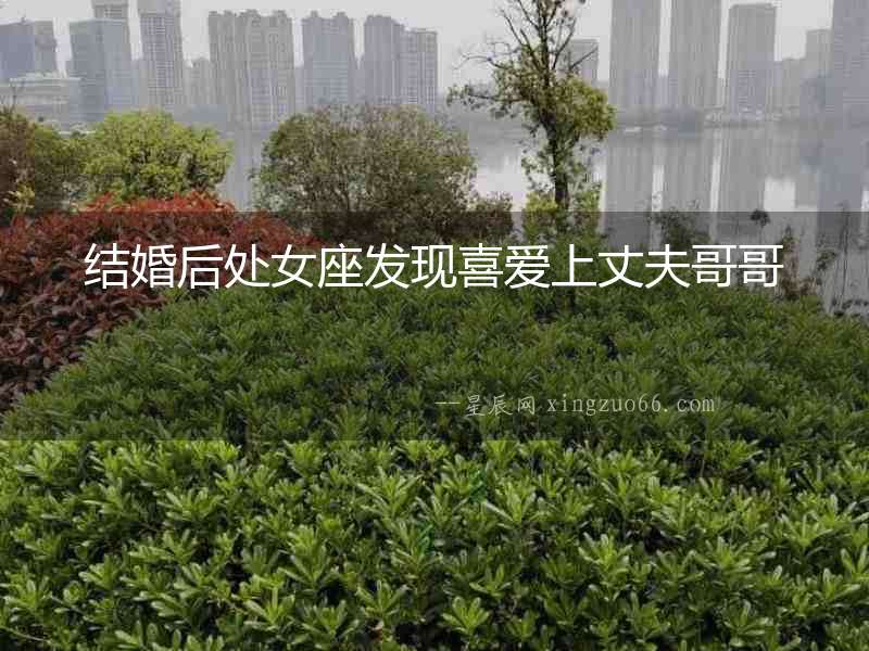 結(jié)婚后處女座發(fā)現(xiàn)喜愛(ài)上丈夫哥哥