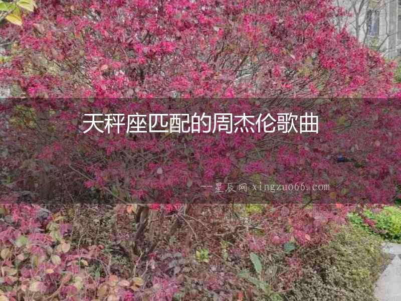 天秤座匹配的周杰倫歌曲