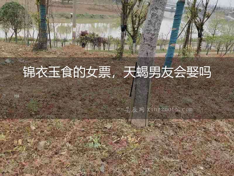 錦衣玉食的女票，天蝎男友會娶嗎