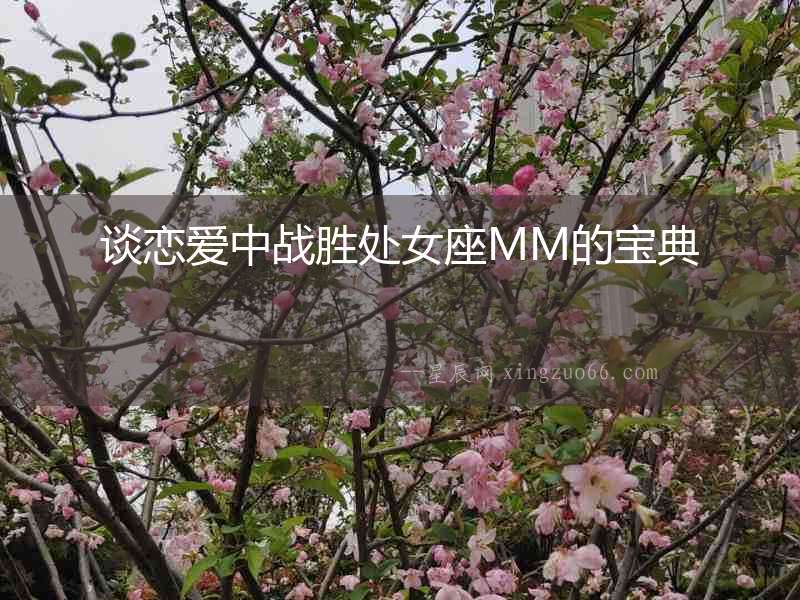 談戀愛中戰勝處女座MM的寶典