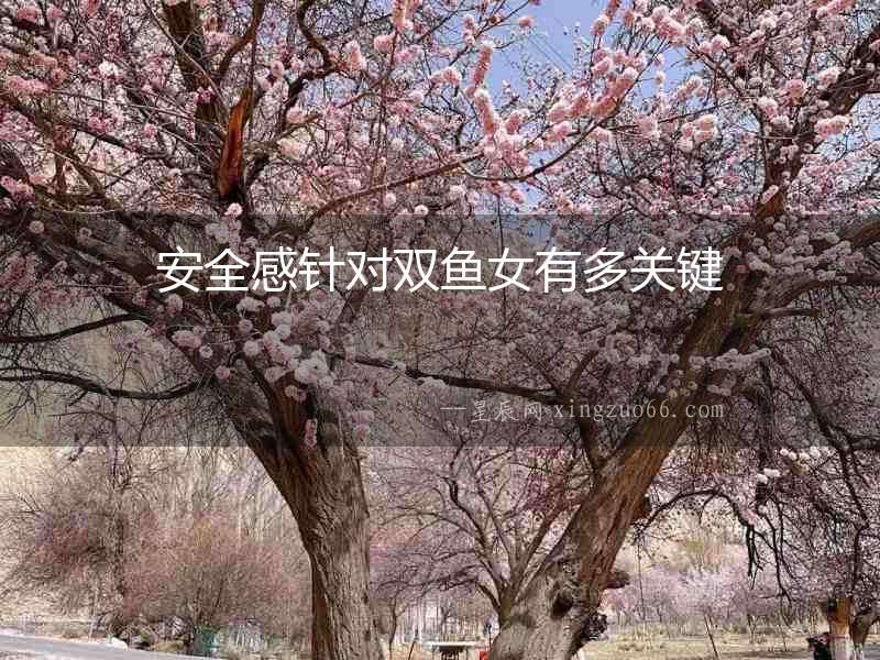 安全感針對雙魚女有多關鍵