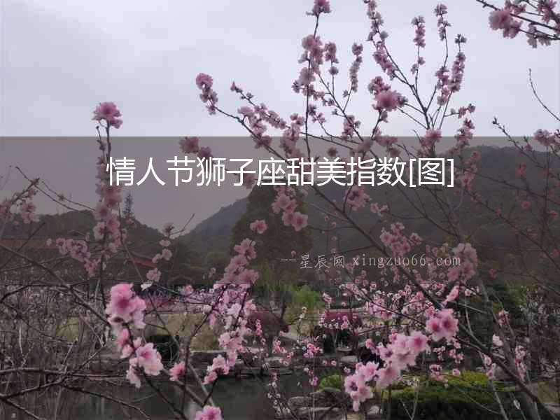 情人節獅子座甜美指數[圖]