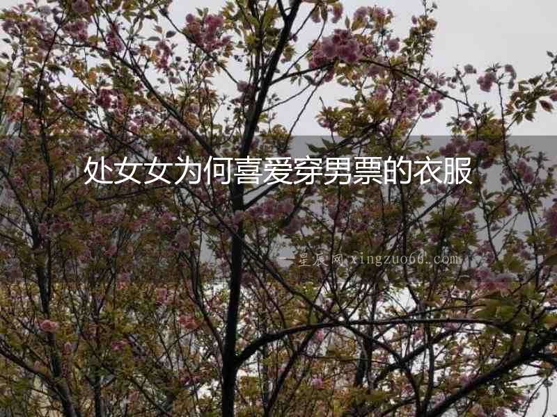 處女女為何喜愛(ài)穿男票的衣服
