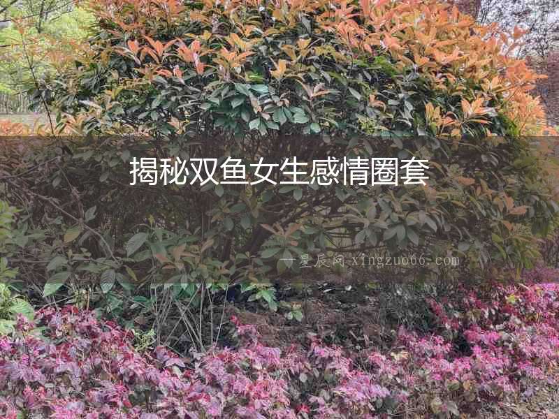 揭秘雙魚女生感情圈套