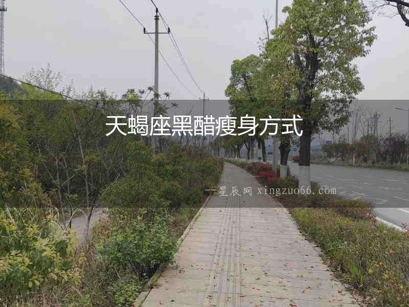 天蝎座黑醋瘦身方式