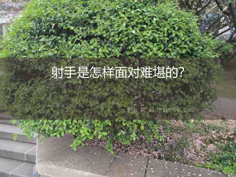 射手是怎樣面對(duì)難堪的？
