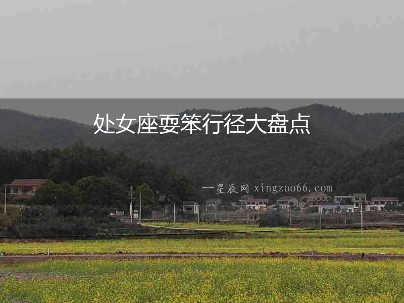 處女座耍笨行徑大盤點(diǎn)