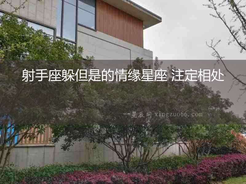 射手座躲但是的情緣星座 注定相處
