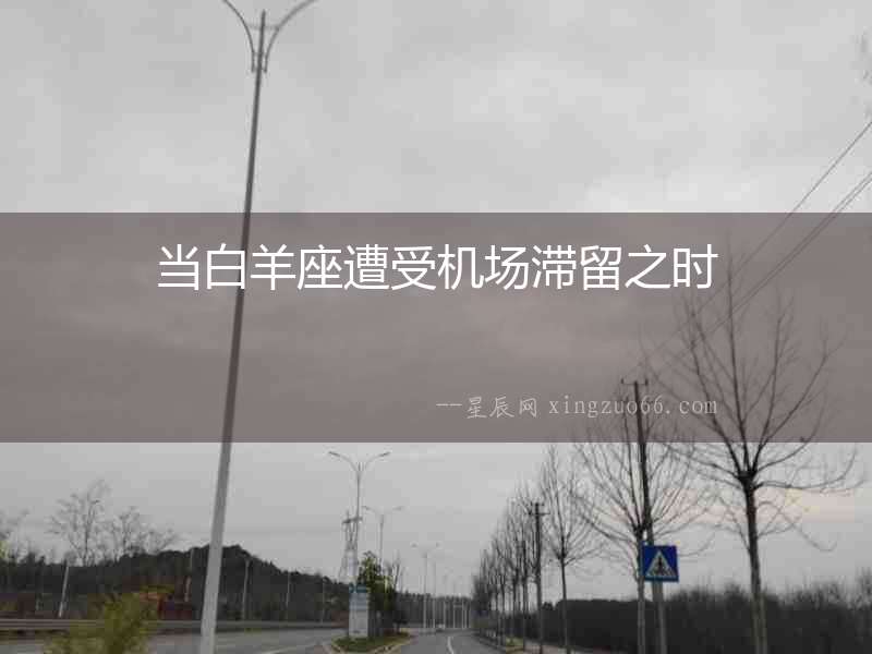 當白羊座遭受機場滯留之時