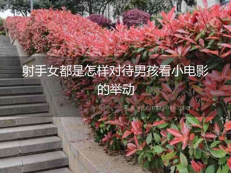 射手女都是怎樣對待男孩看小電影的舉動
