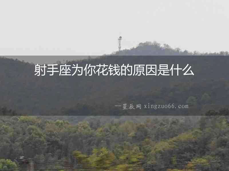 射手座為你花錢的原因是什么