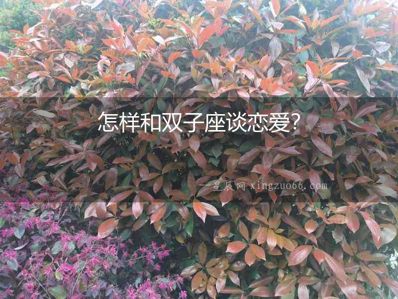 怎樣和雙子座談戀愛？