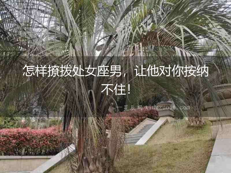 怎樣撩撥處女座男,讓他對你按納不住! 怎樣撩撥處女座男,讓他對你按納不?。? width=