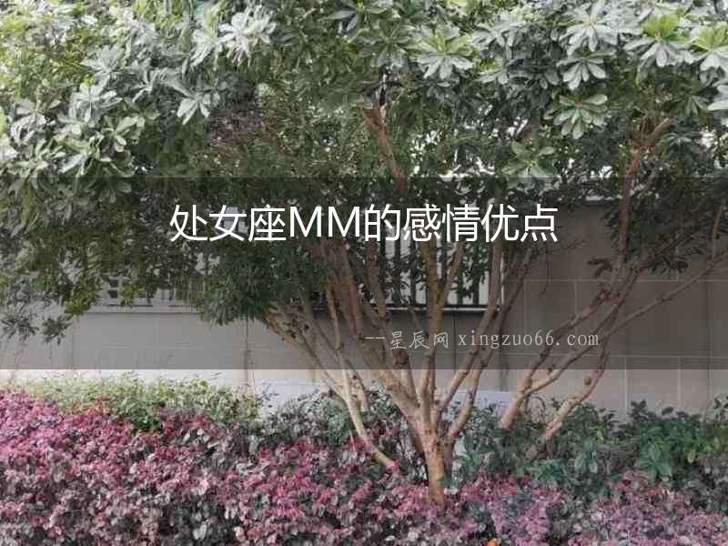 處女座MM的感情優點