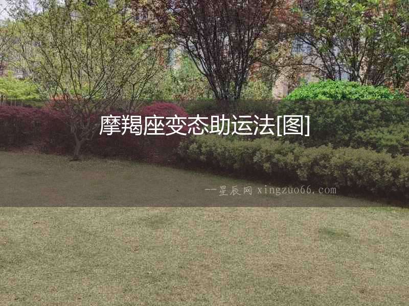 摩羯座變態助運法[圖]