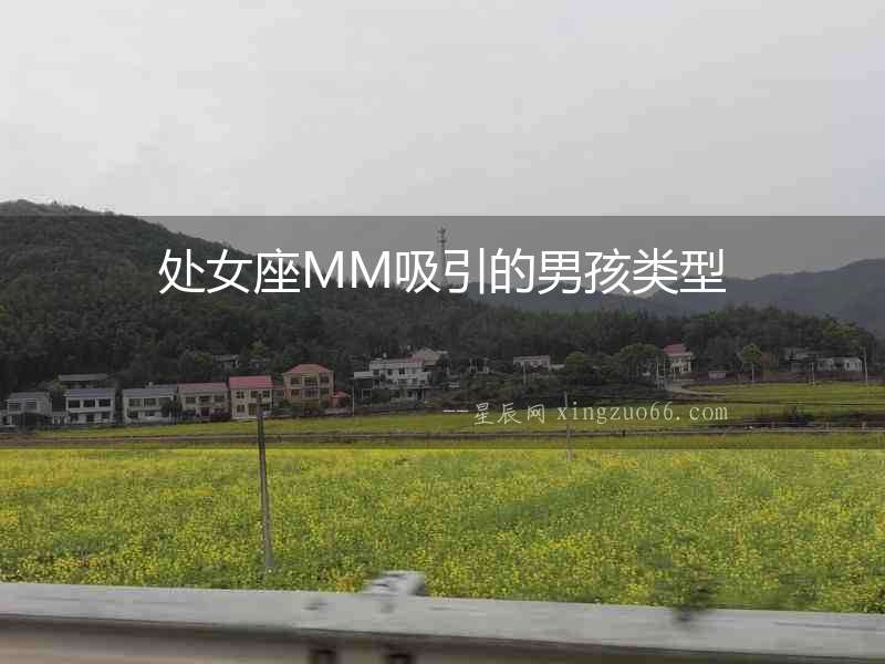 處女座MM吸引的男孩類型